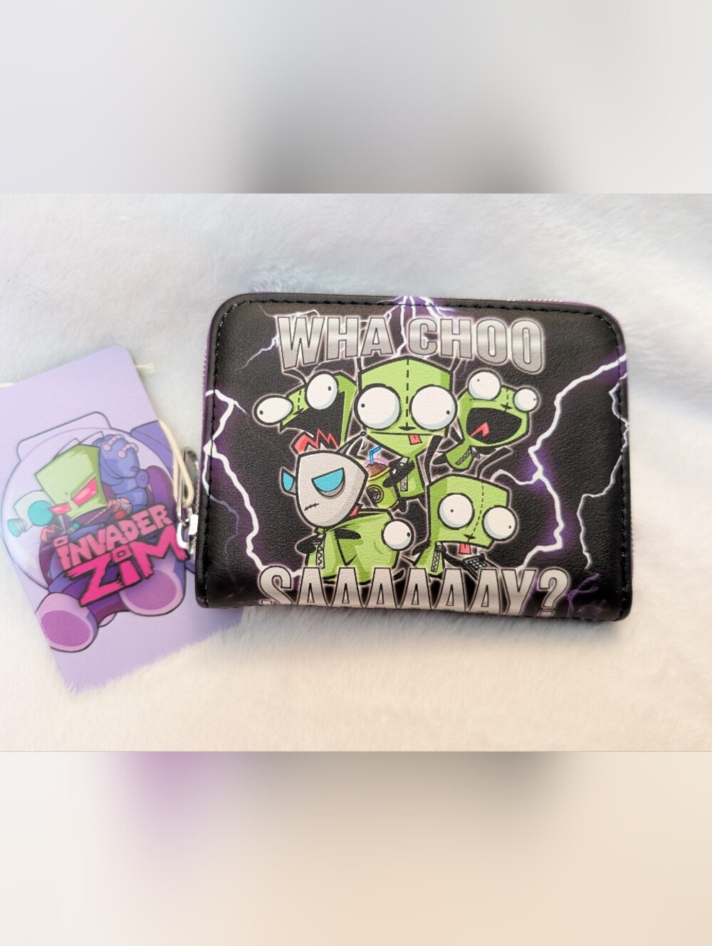 Loungefly invader zim Zip Wallet New With Tags